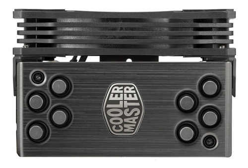 Imagen 9 de 9 de Cooler Cpu Coolermaster Hyper212 Rgb Black Edition Amd Intel
