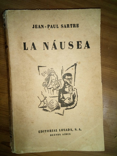 Libro La Náusea Jean Paul Sartre