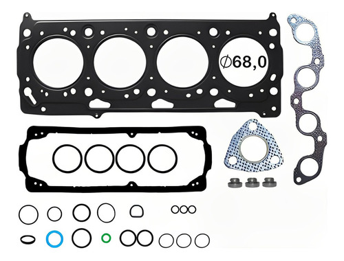 Junta Superior Motor Vw Gol 1.0 8v 65cv Gas 98/99