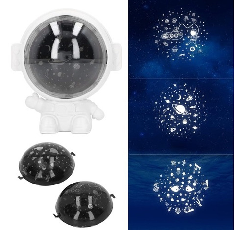 Mini Astronauta Proyector De Universo Recargable 5v