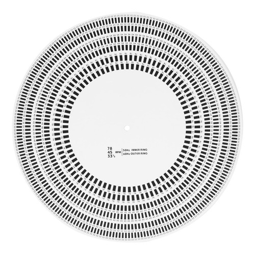 Disco De Calibración De Tocadiscos De Vinilo Estroboscopio L