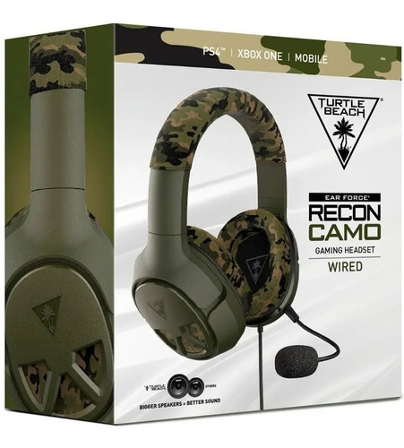 Headset Turtle Beach Ear Force Recon Camo Para Xbox One/ps4