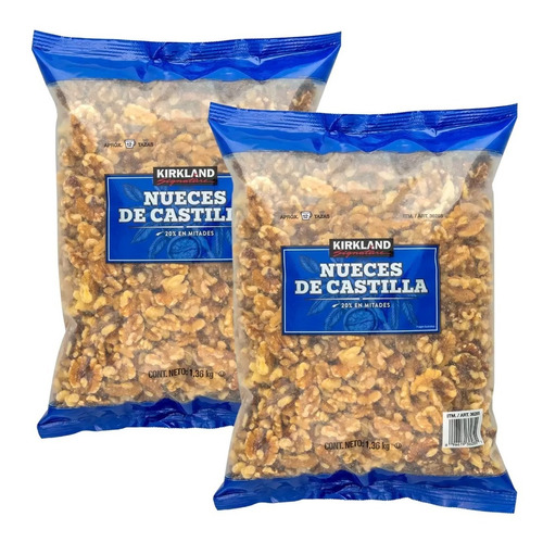 2 Bolsas Nuez De Castilla 2.72kg Kirkland