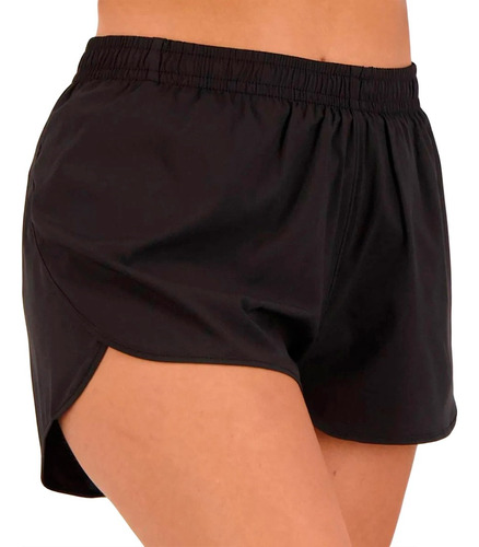 Short De Mujer Fila Double Run Ii Negro