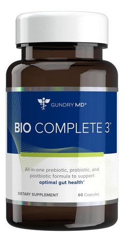 Gundry Md® Bio Complete 3 Probiótico Prebiótico X 60 Cáps