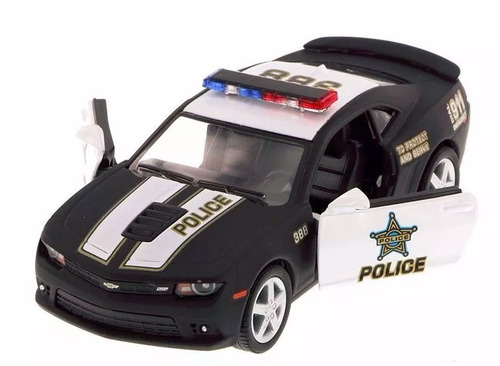 Auto De Colección Chevrolet Camaro Policia 2014 Licencia Ttt