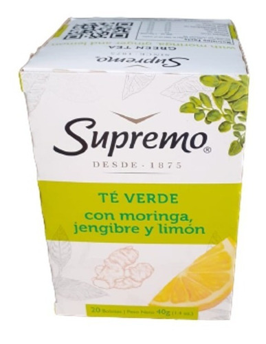 Té Verde Con Moringa