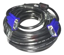 Comprar Cable Vga De 15 Metros Macho A Macho Con Doble Filtro Delcom