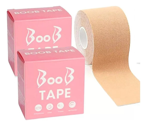 2 Boob Tape - 5cm - Brasier Invisible Push Up Levanta Busto