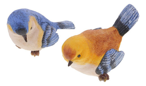 De Pájaros De Resina Tamaño Real Para Ornamentos Para Y