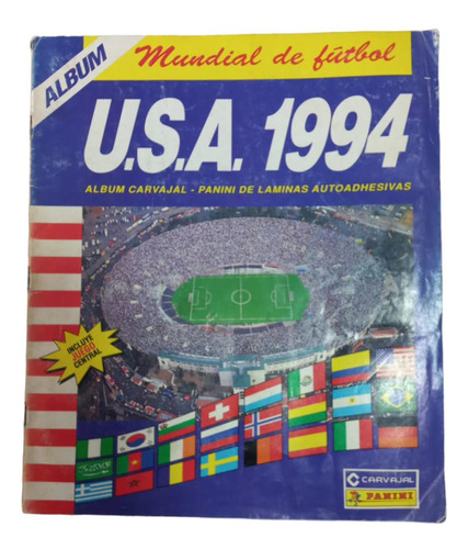 Album Mundial Usa 1994 Panini Lleno 