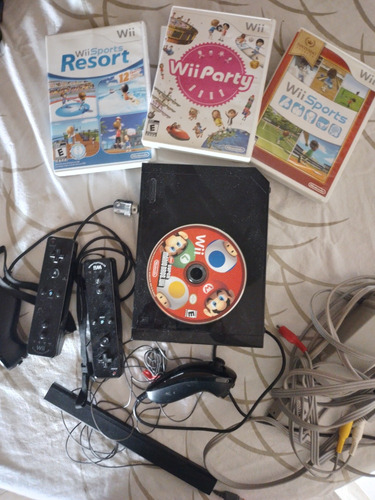 Vendo Nintendo Wii Usada, Accesorios Y 4 Juegos