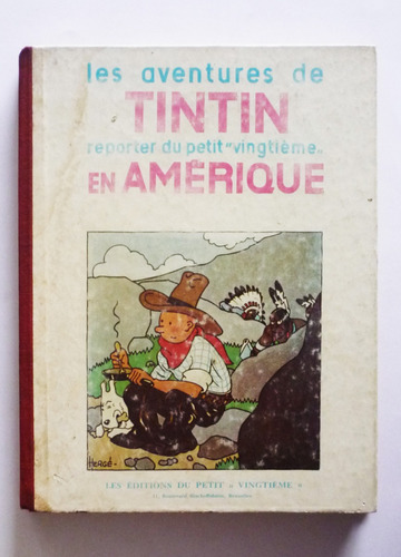 Les Aventures De Tintin En Amerique - Herge - Frances