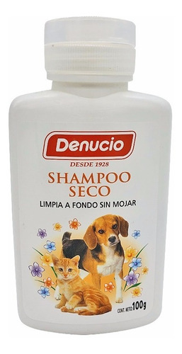 Denucio Shampoo Seco Perros Y Gatos