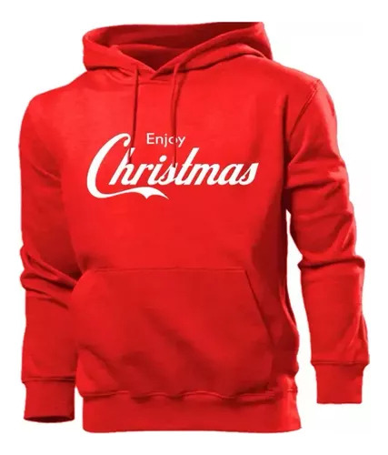 Buzo Canguro Enjoy Coca Christmas Cola Unisex