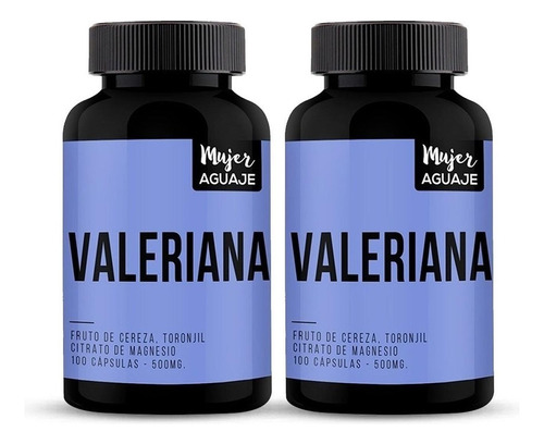 Valeriana (pack De 2 Frascos) Trastornos Del Sueño