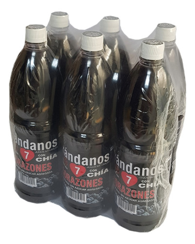 Jugo De Arandanos 7 Corazones 1.5 Lt Pack 6 Unid