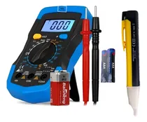 Comprar Multímetro Digital E Caneta Chave Teste De Voltagem Bekcommerce Automotivo Com Iluminação Bip Profissional Portátil Completo Display Lcd Bateria Detector Fase Tensão Sonoro Medir Multimetro Como Usar