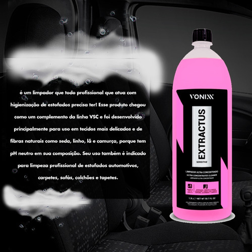 Extractus Sensitive Limpador Ultra Concentrado 1,5l Vonixx