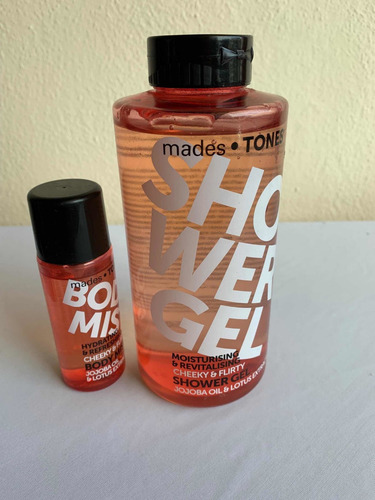 Set Corporal Jojoba Y Lotus Mades Tones Ducha Y Fragancia
