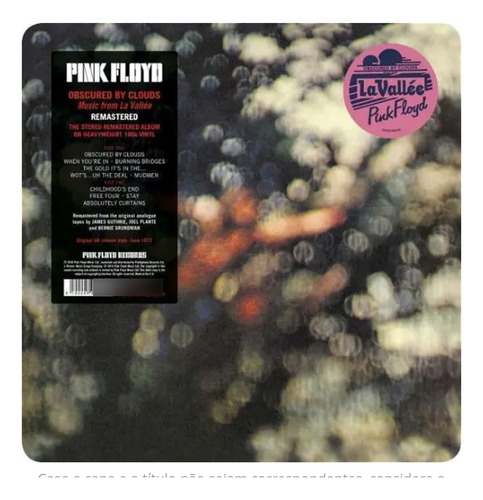 Lp Pink Floyd Obscured Importado Lacrado Com Frete Grátis