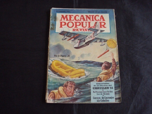 Revista Mecanica Popular (noviembre De 1951)