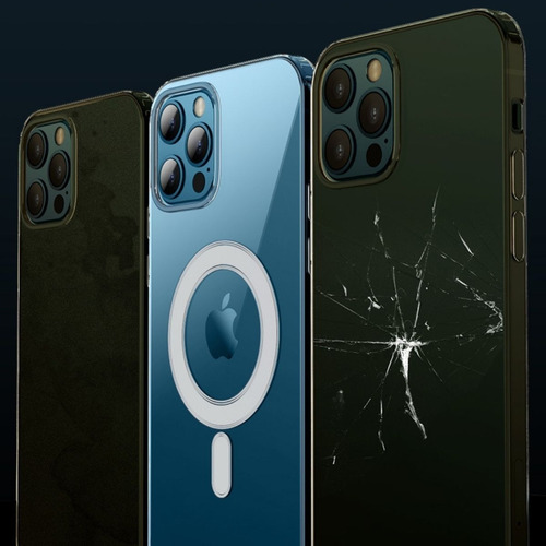 Capa Acrílico Transparente Magsafe Para iPhone 14 Pro Max
