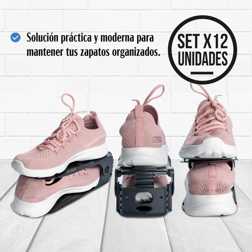 Set X12 Porta Zapatos Moderno Organizador De Zapatos Zapater