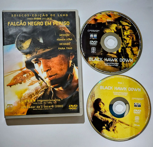 Dvd Falcão Negro Em Perigo Duplo Original