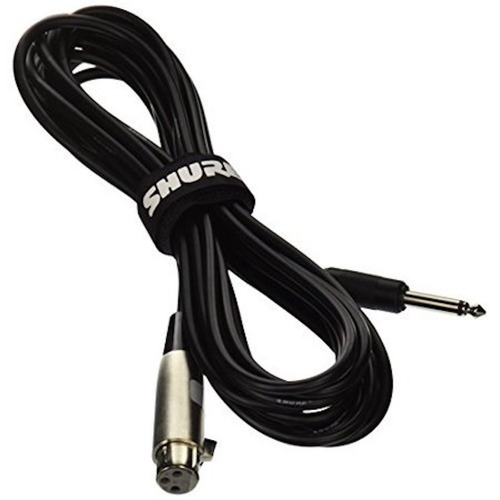 Cable Shure C20ahz Canon A Plug Para Microfonos, 6 Metros