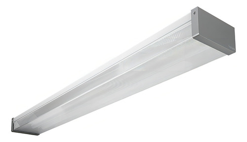 Luminario Led Sobreponer A Techo T8 2x16w Gris 4000k Magg Color Blanco