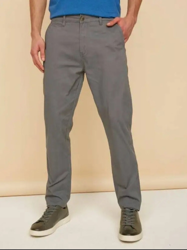 Pantalon  Newsport  Gris Hombre Nuevo Con Etiqueta Talla 52 