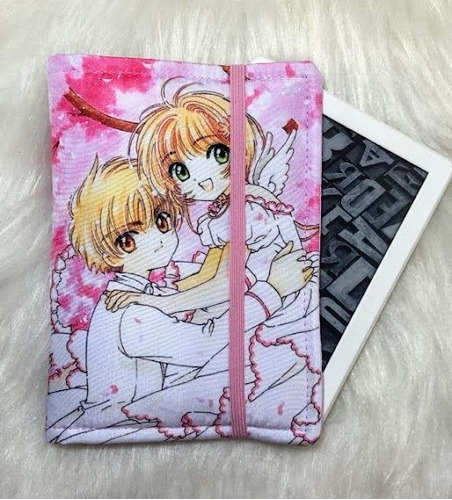 Capa Para Kindle Em Tecido - Sakura Cardcaptor