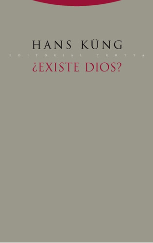 Existe Dios Hans Kung
