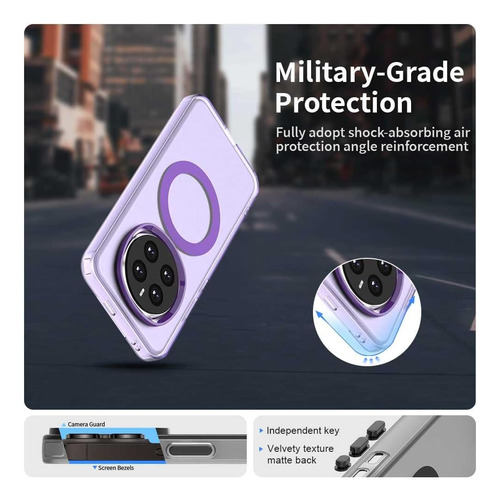 Funda Para Honor Magic7 Pro 5g Funda Para Honor 400 Pro X8c X9b X50 X60 X9c Funda Magnética De Piel Mate A Prueba De Golpes