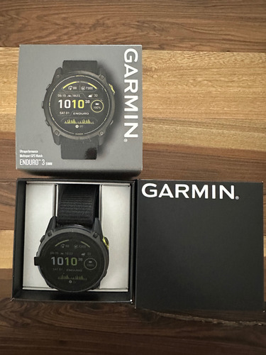 Reloj Garmin Enduro 3 / 2 Días De Uso Negro Mesh Negro Negro (Usado)