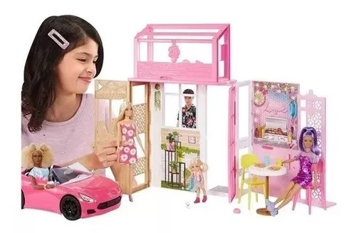 Casa Glamour Da Barbie Com Boneca Multicolor Mattel em Promoção na