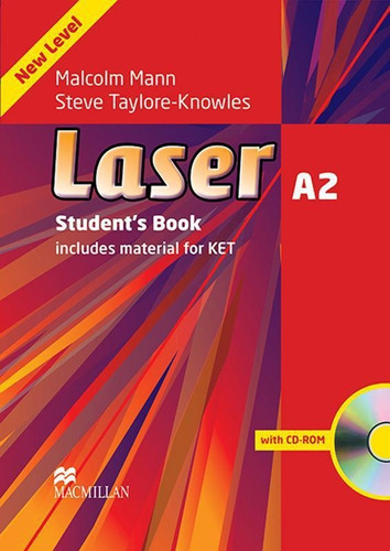Livro Laser A2 - Student's Book With Cd-rom