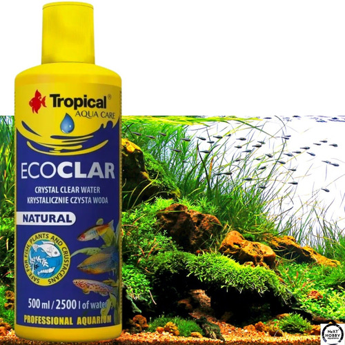 Tropical Ecoclar 250ml Agua Aquário Cristalina Trata 1250 L