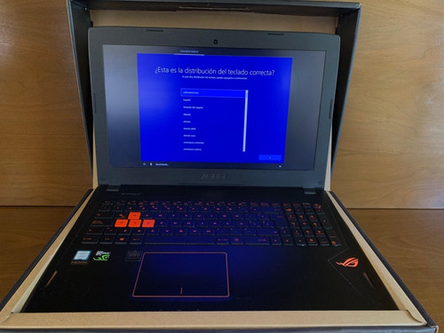 Laptop Asus Rog Strix Gaming Modelo 17 + Gtx 1060 (Usado)