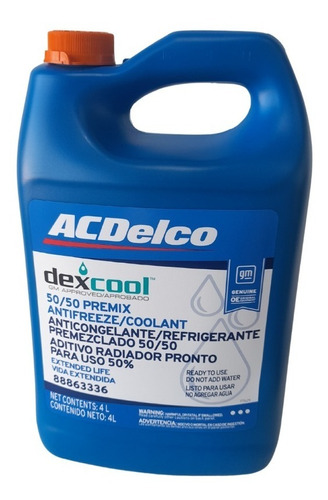 Refrigerante Acdelco 50 / 50