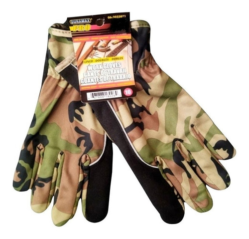 Guantes De Trabajo Estilo Militar Protección Camuflado 3871