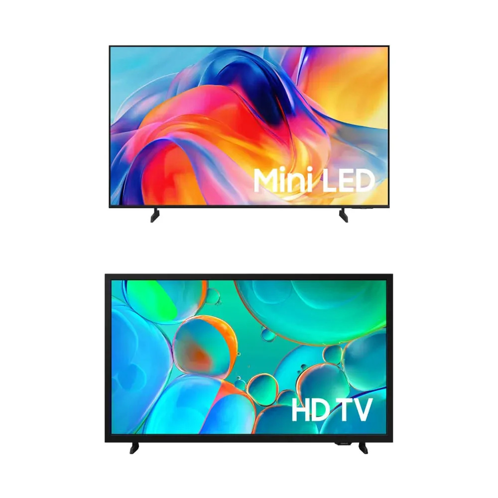 Samsung Smart Tv 50 Miniled 4k M75h + Samsung Smart Tv 32 Hd H5000f
