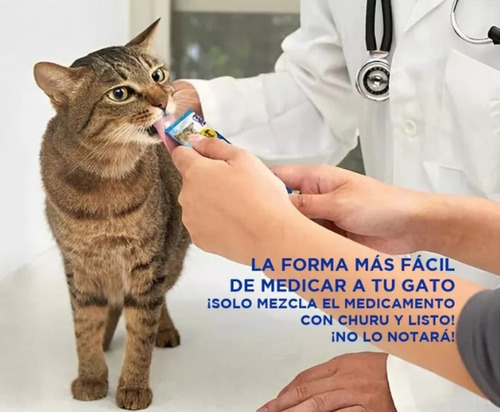 Churu Golosina Para Gatos Caja Con 24pzs 6 Sabores