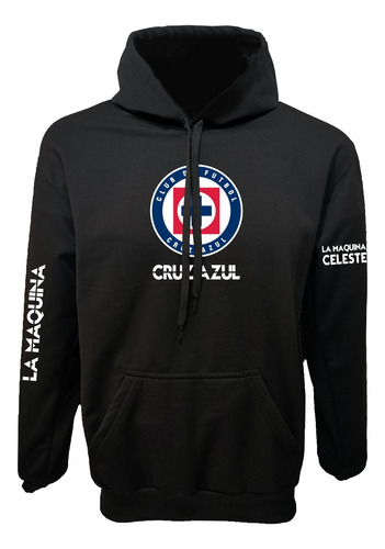Pack Sudadera, Playera Y Gorra Diseño La Máquina Cruz Azul