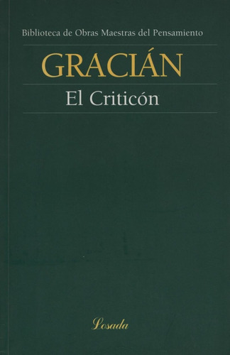 El Criticon - Gracian - Losada