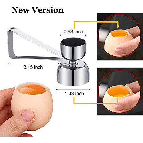 Abridor De Cáscaras De Huevo, Cortador De Huevos, Acero Inox
