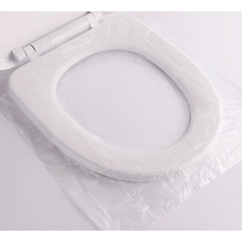 50 Fundas Desechables Para Asiento De Inodoro De Seguridad D