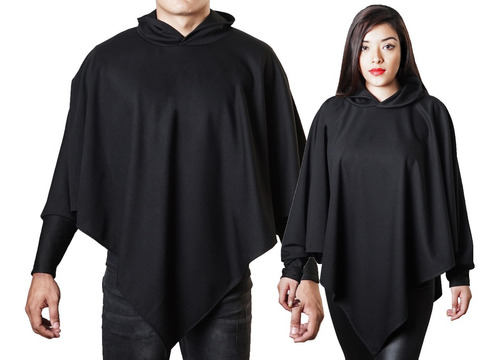 Poncho Con Gorro, Gabán ( 1 Poncho Hombre + 1 Poncho Mujer )