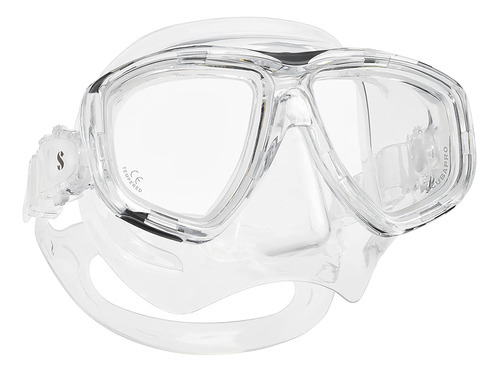 Máscara De Buceo Scubapro Flux Twin (transparente)